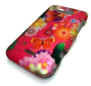 LG Motion MS770 4G Design Summer Pink Flower Daisy Matte Design PROTECTOR HARD Case Cover Skin Protector Metro PCS Cell Phones & Accessories