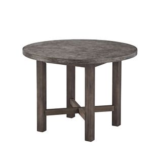 Concrete Chic Round Dining Table