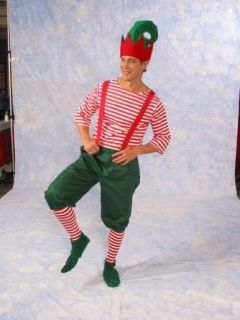Elf   Christmas Adult Costume Clothing
