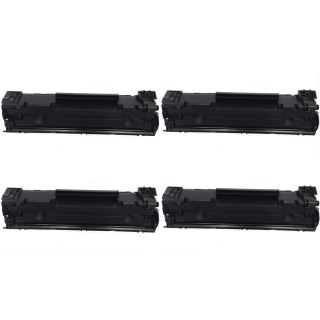 Hp Cf283a Black Toner Cartridge For Hp Laserjet M127fn/ M127fw (pack Of 4)