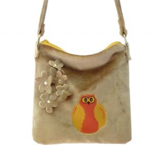 Blackat Embroidered Owl Shoulder Bag