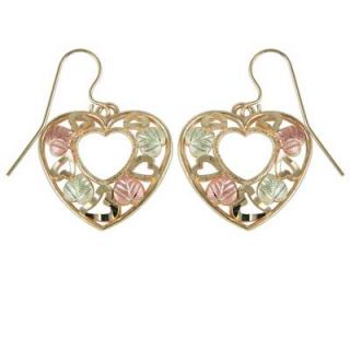 gold heart earrings orig $ 389 00 330 65 take up to an extra