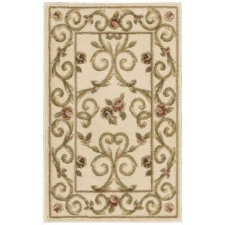 Nourison Somerset Ivory/ Brown Floral Accent Rug (2 X 29)