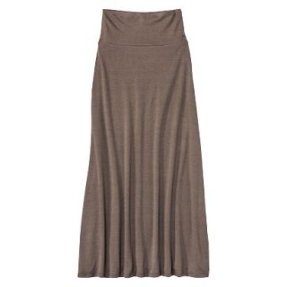 Mossimo Supply Co. Juniors Foldover Maxi Skirt   Cafe Latte XS(1)