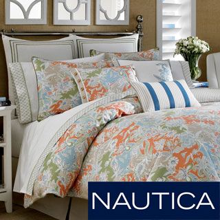 Nautica Nautica Greenport Oversized Comforter With Optional Sham Separates Blue Size Twin