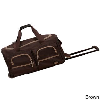 Rockland 22 inch Lightweight Carry on Rolling Upright Duffel Bag
