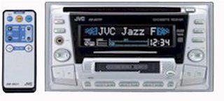 JVC KW XC777 Double DIN CD/Cassette Receiver Car Stereo Electronics