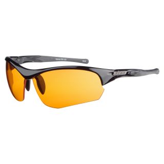 Ryders Unisex Swamper Black Orange Lens Sunglasses