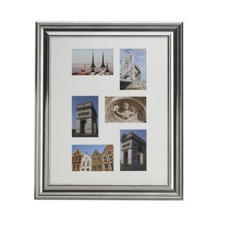 Melannco Melannco Champagne 6 photo Matted Collage Frame Black Size Other