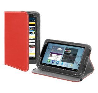 Cover Up Samsung Galaxy Tab 2 7.0 (7 inch) Tablet Version Stand Case   (Red) Computers & Accessories