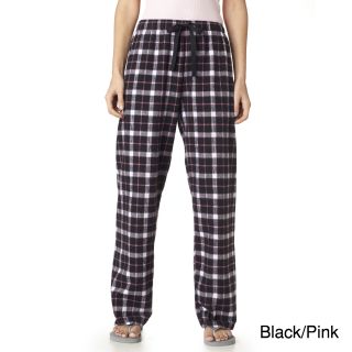 Los Angeles Pop Art Boxercraft Womens Flannel Pants Black Size XL (16)