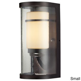 Caldwell Oiled Bronze 1 light Led Outdoor Sconce