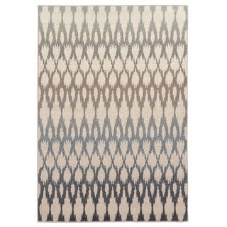 Style Haven Ikat Design Ivory/ Multi Area Rug (710 X 10) Blue Size 8 x 10