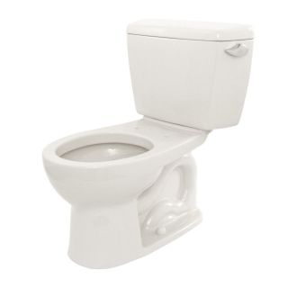 Toto Eco drake Round Bowl Toilet With Right Hand Tank, Less Seat