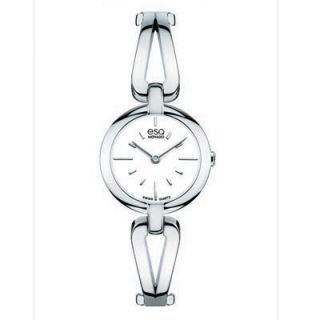 Ladies ESQ Movado Corbel Bangle Watch with White Dial (Model 7101394