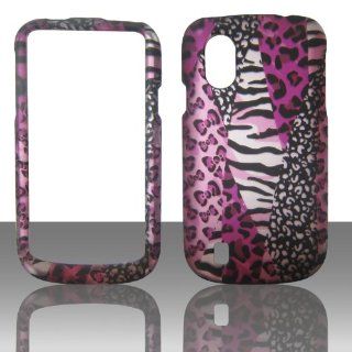2D Pink Safari ZTE Concord V768 T Mobile Case Cover Phone Snap on Cover Case Protector Faceplates Cell Phones & Accessories