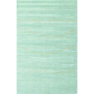 Domani Cultivated Ocean Rhythms Wool Rug (26 X 42)
