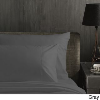 Ienjoy Bedding Ultra fine Weave Combed Easy Care 4 piece Sheet Set Grey Size Queen