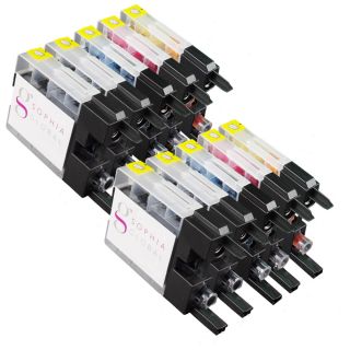 Sophia Global Compatible Ink Cartridge Replacement For Brother Lc75 (4 Black, 2 Cyan, 2 Magenta, And 2 Yellow)