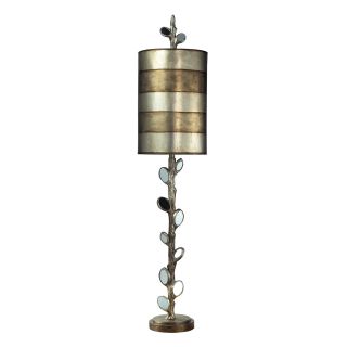 Dimond Lighting 1 light Table Lamp In Mirror And Antique Silver Finish