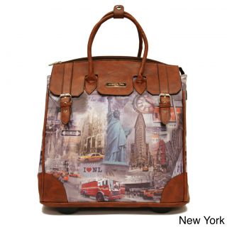 Nicole Lee Rolling Business Tote Special Print Edition