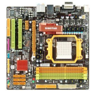 Biostar AM3 DDR3 AMD 785G 140W Micro ATX AMD Motherboard TA785G3HD Electronics