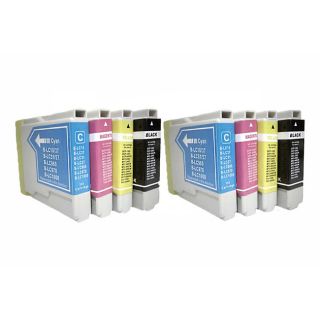 Compatible Brother Lc51 Ink Cartridges (pack Of 8)