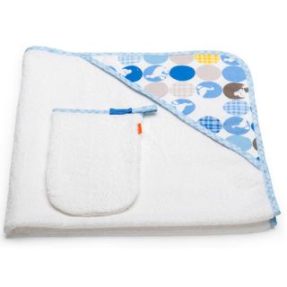 Stokke Care Hooded Towel 253701 / 253702 Color Silhouette Blue