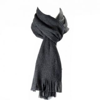 HUGO BOSS Men's Albas Scarf, Charcoal, One Size at  Mens Clothing store