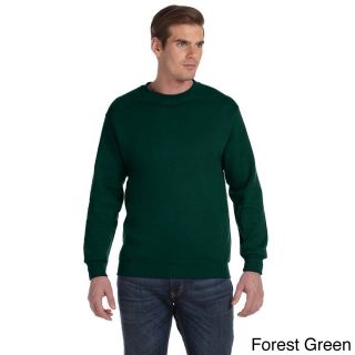 Gildan Gildan Mens Dryblend 50/50 Fleece Crew Sweater Green Size XXL