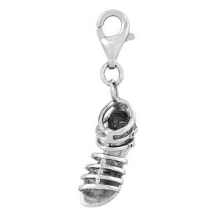 strap sandal charm in sterling silver orig $ 24 00 20 40 free