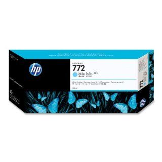 HP 772 300ml Lt Cyan Designjet Ink Cartridge in Retail Packaging in Retail Packaging (CN632A) Electronics