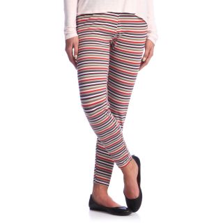 365 Apparel Multicolored Stripe Leggings (one Size) Multi Size One Size Fits Most