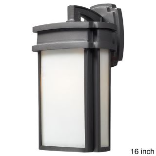 Sedona 1 light Led Graphite Outdoor Wall Sconce