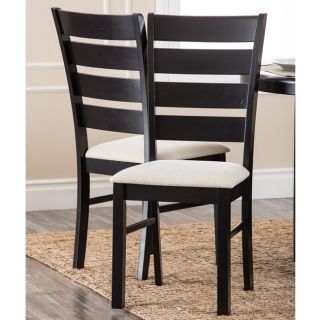 Abbyson Living Sorrento Espresso Dining Chairs (set Of 2)