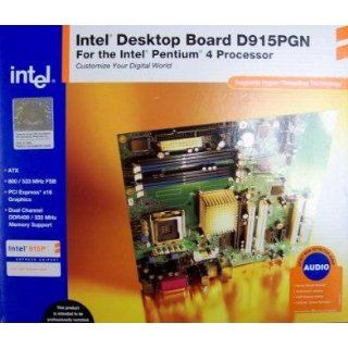 Intel BOXD915PGNX Intel 915P Express Socket775 ATX Motherboard with Sound Computers & Accessories