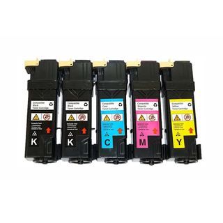 Compatible Xerox Phaser 6130 106r01281 106r01278 106r01279 106r01280 Toner Cartridges (pack Of 5 2k/1c/1m/1y)