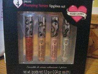 Hard Candy Plumping Serum Lip Gloss 4 piece Set  Beauty