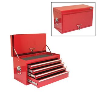 Excel 15.2 in x 26.3 in 4 Drawer Ball Bearing Steel Tool Chest (Red)