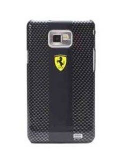 Scuderia Ferrari Carbon Hard Shell Case for Samsung Galaxy S II (AT&T SGH i777 & GT i9100), Black Cell Phones & Accessories