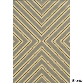 Style Haven Indoor/ Outdoor Geometric Polypropylene Rug (86 X 13) Beige Size 86 x 13