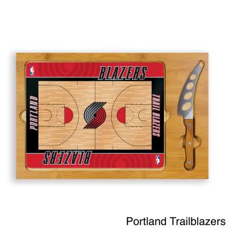 Picnic Time Nba Western Conference Icon Cheeseboard Set
