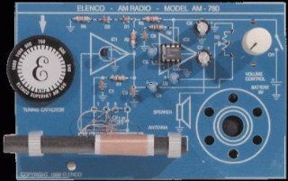ELENCO AM 780K/CS10 (Casepack of 10) 2 IC AM Radio Kit (soldering kit) 