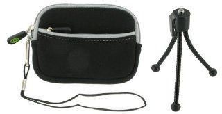 Sleeve Case (Black) and Tripod for Canon PowerShot SD780IS Digital Camera Silver  Camera & Photo