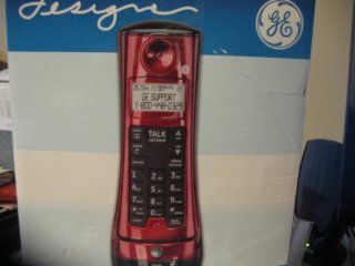 GE cordless/ caller ID /volume control red phone Electronics