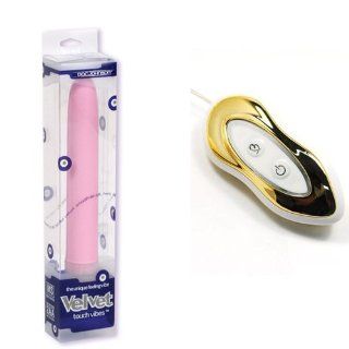 Velvet Touch Vibes   Pink and Peanut Vibrator Combo Health & Personal Care