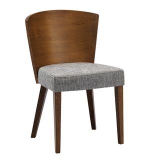 Baxton Studio Sparrow Brown Wood Modern Dining Chairs (set Of 2)
