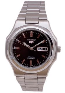 Seiko SNKK47K1  Watches,Mens Seiko 5 Automatic Black Dial Stainless Steel, Casual Seiko Automatic Watches