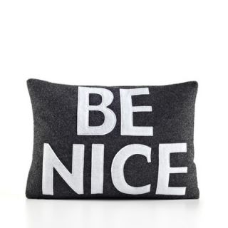 Alexandra Ferguson Be Nice Decorative Pillow BENICE 104 XX Color Cream & O