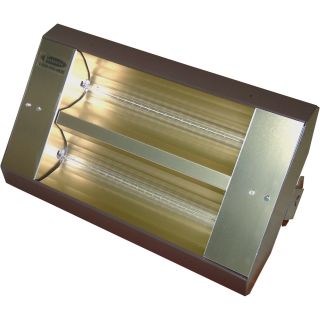 TPI Indoor/Outdoor Quartz Infrared Heater — 17,065 BTU, 480 Volts, Galvanized Steel, Model# 342-90-TH-480V  Electric Garage   Industrial Heaters